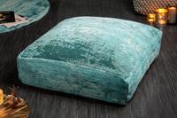 Invicta Interior Vloerkussen Modern Art Turquoise 70x70cm - 41267