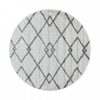 Ayyildiz Teppiche Teppich "PISA 4701", rund, 20 mm Höhe