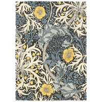 Morris & Co Seaweed Teal 127008 - 170x240 cm Vloerkleed