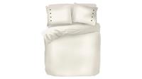 Kayori Dekbedovertrek Shizu - 240 x 200/220 cm - offwhite