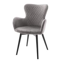 Gray & Jones Polsterstuhl  Tierra Fuego Two ¦ grau  - Höffner