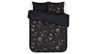 Covers&Co Dekbedovertrek Luna Tic - 200 x 200/220 cm - blauw