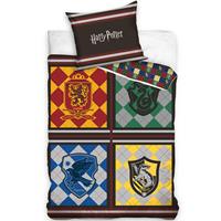 Harry Potter Dekbedovertrek School - Eenpersoons - 140 X 200 Cm - Katoen