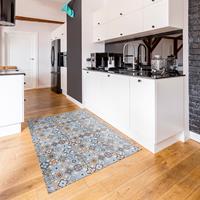 Andiamo Vinyl tapijt Marrakesch nat afneembaar, antislip, tegels design, ornamenten