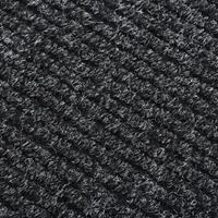 vidaXL Droogloopmat 100x150 cm antracietkleurig