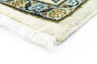 Morgenland Wollteppich Keshan Teppich handgeknüpft beige, rechteckig, 8 mm Höhe