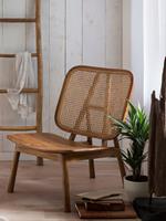 SIT Rotanstoel met weens vlechtwerk, moderne lounge chair geschikt voor alle kamers