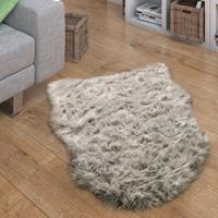 Paco Home Vachtvloerkleed Playa 960 Imitatiebont, flokati-look, hoge pool, heerlijk zacht, unikleuren, ideaal in de woonkamer & slaapkamer
