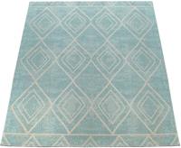 Paco Home Teppich Artigo 427, rechteckig, 2 mm Höhe, Rauten Design, In- und Outdoor geeignet, Wohnzimmer