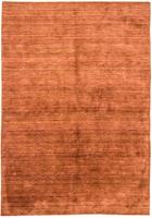 Morgenland Wollteppich Loribaft Teppich handgewebt braun, rechteckig, 15 mm Höhe, Kurzflor