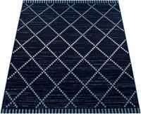 Paco Home Vloerkleed Kortrijk 742 Platweefsel, ruitdesign, geschikt voor binnen en buiten, woonkamer