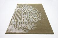 morgenland Wollteppich "Designer Teppich handgetuftet beige", rechteckig