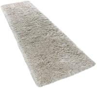 Paco Home Hochflor-Teppich Akumal 930, rund, 60 mm Höhe, Shaggy, besonders weich durch Softgarn, Uni-Farben, ideal im Wohnzimmer & Schlafzimmer