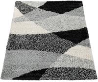Paco Home Hochflor-Teppich Mango 308, rechteckig, 35 mm Höhe, Shaggy, modernes Design, ideal im Wohnzimmer & Schlafzimmer