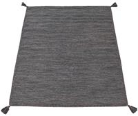 Paco Home Vloerkleed Kilim 210 Handgeweven vloerkleed, platweefsel, puur katoen, met de hand geweven, unikleurig, met franje, ideaal in de woonkamer & slaapkamer