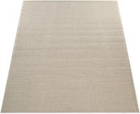 Paco Home Vloerkleed Timber 125 Platweefsel, sisal look, geschikt voor binnen en buiten, ideaal in de woonkamer & slaapkamer