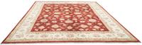 Morgenland Wollteppich Ziegler Teppich handgeknüpft rot, rechteckig, 6 mm Höhe