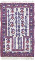 Morgenland Wollteppich Belutsch Teppich handgeknüpft beige, rechteckig, 8 mm Höhe, handgeknüpft