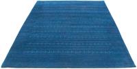 Morgenland Wollteppich Loribaft Teppich handgeknüpft blau, rechteckig, 18 mm Höhe, handgeknüpft
