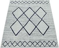 Paco Home Vloerkleed Kortrijk 744 Platweefsel, ruitdesign, geschikt voor binnen en buiten, woonkamer