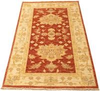 Morgenland Wollteppich Farahan Teppich handgeknüpft rost, rechteckig, 7 mm Höhe
