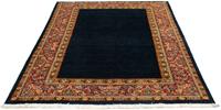 Morgenland Wollteppich Loribaft Teppich handgeknüpft blau, rechteckig, 18 mm Höhe, handgeknüpft