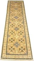 Morgenland Wollteppich Ziegler Teppich handgeknüpft gold, rechteckig, 7 mm Höhe