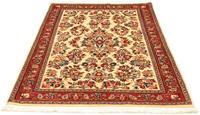 Morgenland Wollteppich Sarough Teppich handgeknüpft beige, rechteckig, 8 mm Höhe