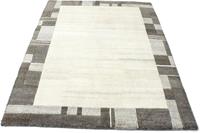 Morgenland Wollteppich Nepal Teppich handgeknüpft beige, rechteckig, 18 mm Höhe, handgeknüpft