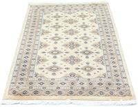 Morgenland Teppich Buchara Teppich handgeknüpft beige, rechteckig, 8 mm Höhe