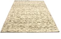 Morgenland Wollteppich Loribaft Teppich handgeknüpft beige, rechteckig, 13 mm Höhe, handgeknüpft