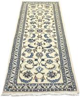 Morgenland Wollteppich Nain 9la Teppich handgeknüpft beige, rechteckig, 7 mm Höhe