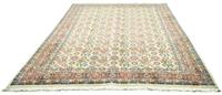 Morgenland Wollteppich Hamadan Teppich handgeknüpft beige, rechteckig, 12 mm Höhe