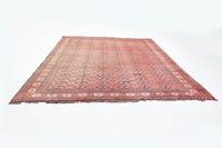 Morgenland Wollteppich Turkaman Teppich handgeknüpft rosa, rechteckig, 7 mm Höhe