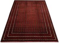 Morgenland Wollteppich Buchara Teppich handgeknüpft rot, rechteckig, 7 mm Höhe