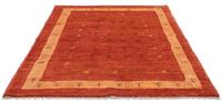Morgenland Wollteppich Loribaft Teppich handgeknüpft rot, rechteckig, 18 mm Höhe, handgeknüpft