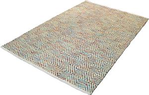 calo-deluxe Vloerkleed Luba 333 puur katoen, woonkamer