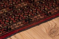 Morgenland Wollteppich Buchara Teppich handgeknüpft blau, rechteckig, 7 mm Höhe