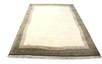 Morgenland Wollteppich Nepal Teppich handgeknüpft beige, rechteckig, 18 mm Höhe, handgeknüpft