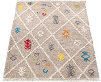 Paco Home Hochflor-Teppich Wooly 285, rechteckig, 35 mm Höhe, Wohnzimmer