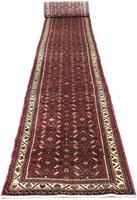 Morgenland Wollteppich Hosseinabad Teppich handgeknüpft rot, rechteckig, 12 mm Höhe, handgeknüpft
