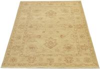 Morgenland Wollteppich Ziegler Teppich handgeknüpft beige, rechteckig, 8 mm Höhe