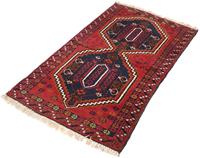 Morgenland Wollteppich Belutsch Teppich handgeknüpft blau, rechteckig, 8 mm Höhe, handgeknüpft