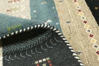 Morgenland Wollteppich Loribaft Teppich handgeknüpft mehrfarbig, rechteckig, 18 mm Höhe, handgeknüpft