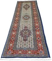Morgenland Wollteppich Moud Teppich handgeknüpft beige, rechteckig, 10 mm Höhe