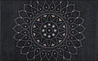 wash+dry by Kleen-Tex Vloerkleed Purnima Mandala motief, antislip, geschikt voor binnen en buiten, wasbaar