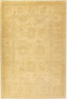 Morgenland Wollteppich Farahan Teppich handgeknüpft beige, rechteckig, 7 mm Höhe