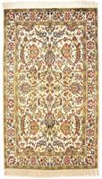 Morgenland Teppich Kaschmir Seide Teppich handgeknüpft beige, rechteckig, 5 mm Höhe