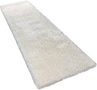 Paco Home Hochflor-Teppich Akumal 930, rund, 60 mm Höhe, Shaggy, besonders weich durch Softgarn, Uni-Farben, ideal im Wohnzimmer & Schlafzimmer