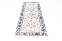 Morgenland Wollteppich Sarough Teppich handgeknüpft beige, rechteckig, 10 mm Höhe